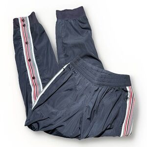 Adidas Stella McCartney Pants Women’s XS Black  Red Training Track Joggers Snap